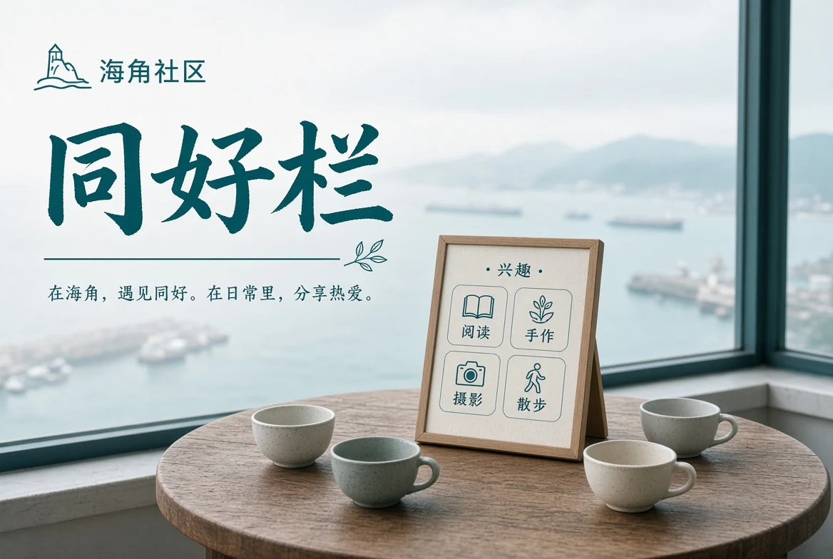 海角社区兴趣连接画面
